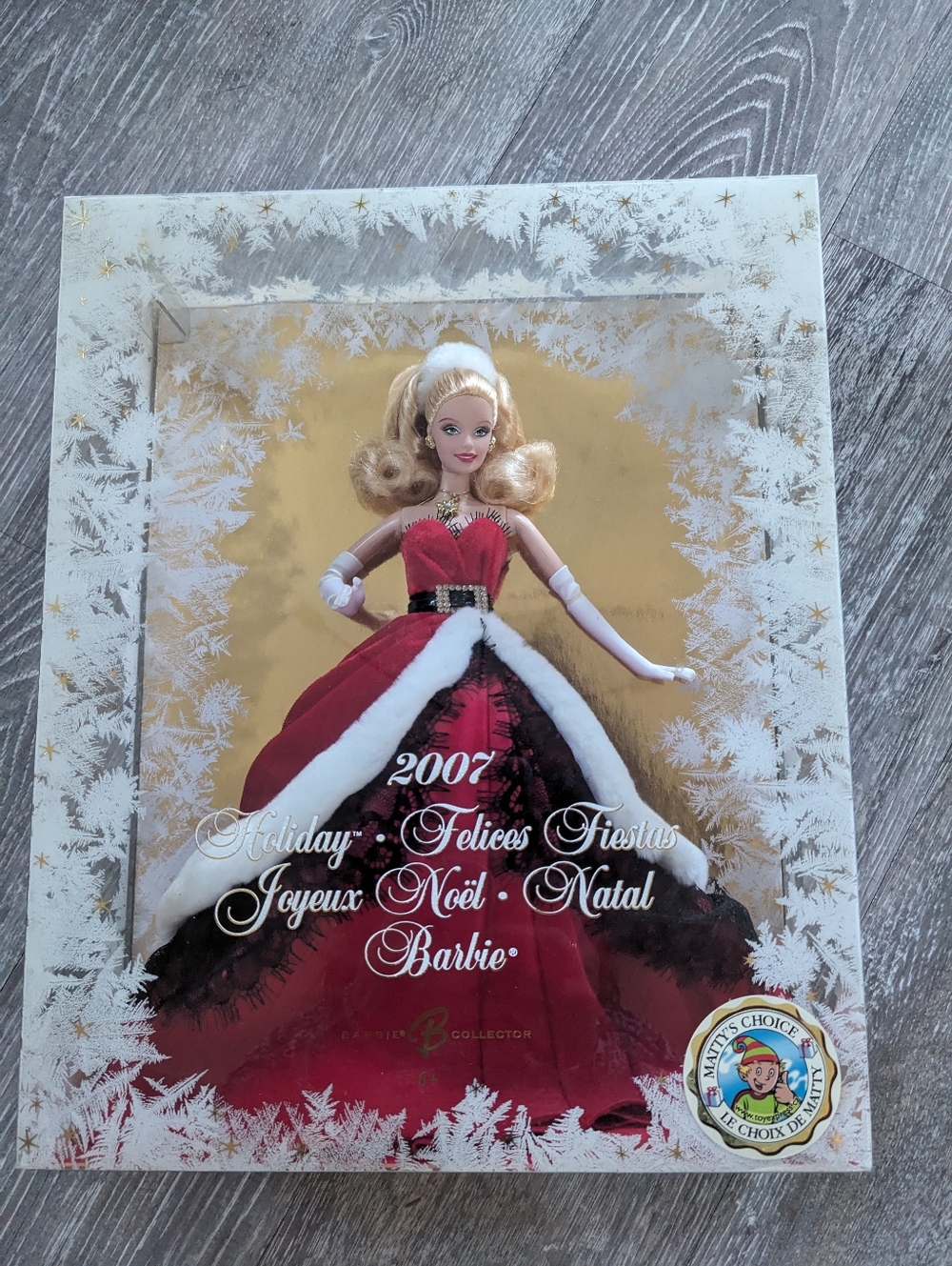 Barbie 2007 Holiday Mint Factory Sealed Collector Edition Christmas Doll